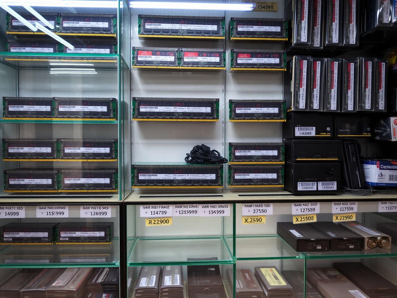 Genuine RAM and SSD parts
