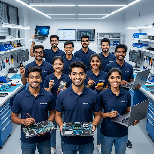 WISHTEK team in workshop
